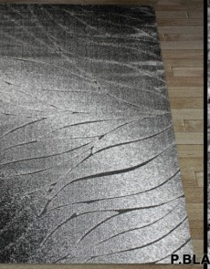 Високоворсний килим Luna 2460a p.black-p.white - высокое качество по лучшей цене в Украине.
