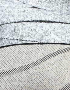 Високоворсний килим Luna 2460a p.black-p.white - высокое качество по лучшей цене в Украине.