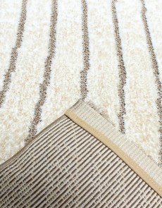 Високоворсний килим Luna 2460a p.brown-p.white - высокое качество по лучшей цене в Украине.