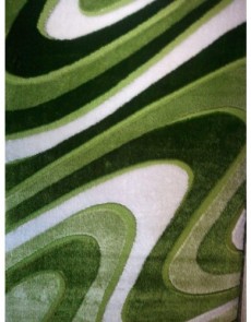 Высоковорсный ковер Polyester Shaggy 1882A GREEN - высокое качество по лучшей цене в Украине.