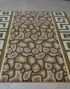 Синтетична килимова доріжка Capri 2369 D.Beige-D.Beige - высокое качество по лучшей цене в Украине.