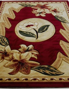 Синтетичний килим Exellent 0497A burgundy - высокое качество по лучшей цене в Украине.