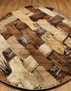 Синтетичний килим Feride f476 d.beige-d.beige - высокое качество по лучшей цене в Украине.