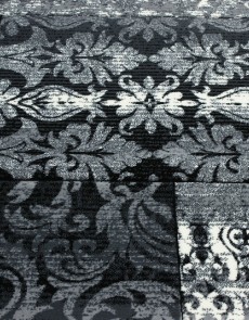 Синтетический ковер Festival 7955A black-l.grey - высокое качество по лучшей цене в Украине.