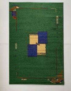 Синтетичний килим FRISE F0657A GREEN - высокое качество по лучшей цене в Украине.