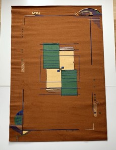 Синтетичний килим FRISE F0657A ORANGE - высокое качество по лучшей цене в Украине.