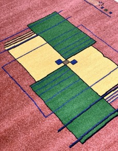 Синтетичний килим FRISE F0657A PINK - высокое качество по лучшей цене в Украине.