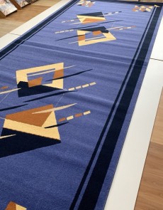 Синтетичний килим FRISE F3039A BLUE - высокое качество по лучшей цене в Украине.