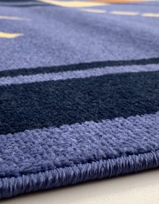 Синтетичний килим FRISE F3039A BLUE - высокое качество по лучшей цене в Украине.