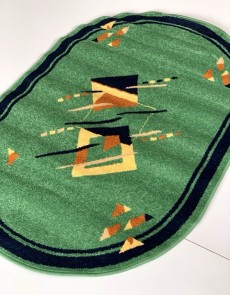 Синтетичний килим FRISE F3039A GREEN - высокое качество по лучшей цене в Украине.