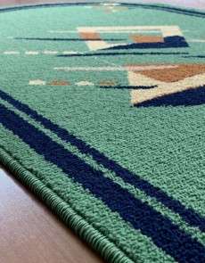 Синтетичний килим FRISE F3039A GREEN - высокое качество по лучшей цене в Украине.