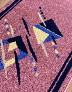 Синтетичний килим FRISE F3039A PINK - высокое качество по лучшей цене в Украине.