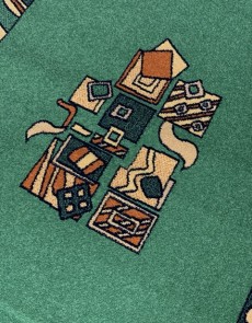 Синтетичний килим FRISE F3040A GREEN - высокое качество по лучшей цене в Украине.