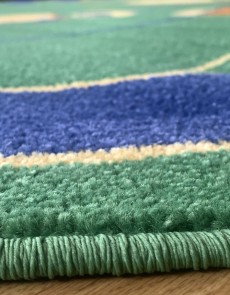 Синтетичний килим FRISE F3042A GREEN - высокое качество по лучшей цене в Украине.