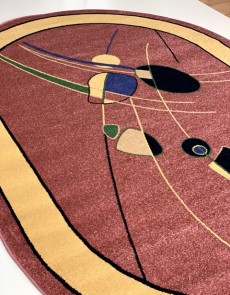 Синтетичний килим FRISE F3042A PINK - высокое качество по лучшей цене в Украине.