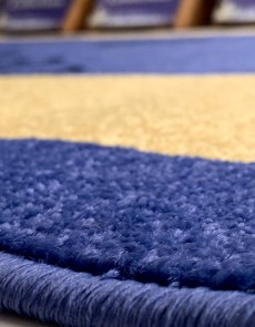 Синтетичний килим FRISE F3106A BLUE - высокое качество по лучшей цене в Украине.