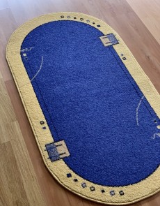 Синтетический ковер FRISE F3127A BLUE - высокое качество по лучшей цене в Украине.