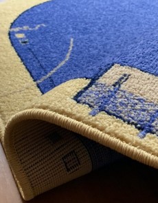 Синтетичний килим FRISE F3127A BLUE - высокое качество по лучшей цене в Украине.