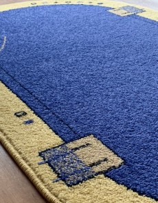 Синтетичний килим FRISE F3127A BLUE - высокое качество по лучшей цене в Украине.