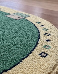 Синтетичний килим FRISE F3127A GREEN - высокое качество по лучшей цене в Украине.