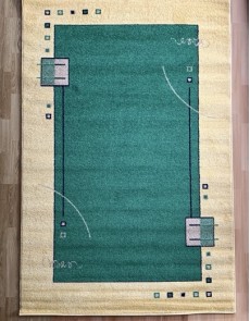 Синтетичний килим FRISE F3127A GREEN - высокое качество по лучшей цене в Украине.
