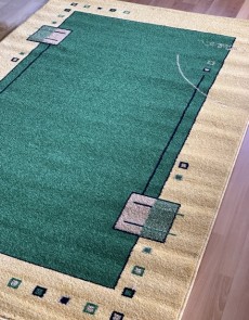 Синтетичний килим FRISE F3127A GREEN - высокое качество по лучшей цене в Украине.