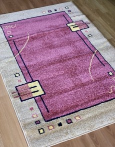 Синтетичний килим FRISE F3127A PINK - высокое качество по лучшей цене в Украине.