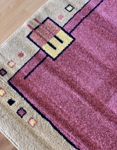 Синтетичний килим FRISE F3127A PINK - высокое качество по лучшей цене в Украине.