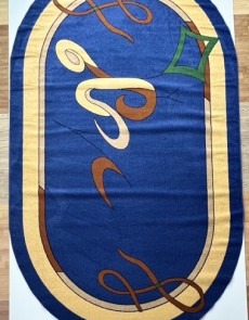 Синтетичний килим FRISE F5247A BLUE - высокое качество по лучшей цене в Украине.