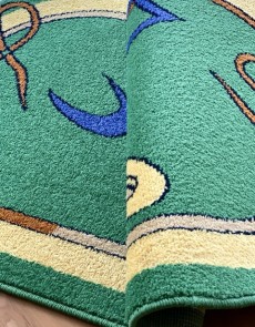 Синтетичний килим FRISE F5247A GREEN - высокое качество по лучшей цене в Украине.