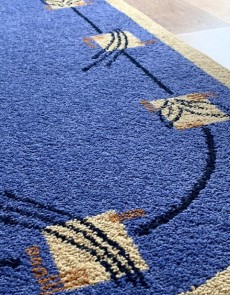 Синтетичний килим FRISE F5804C BLUE - высокое качество по лучшей цене в Украине.