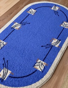 Синтетичний килим FRISE F5804C BLUE - высокое качество по лучшей цене в Украине.