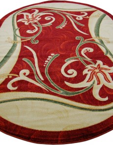 Синтетичний килим Hanze 0190A BURGUNDY - высокое качество по лучшей цене в Украине.