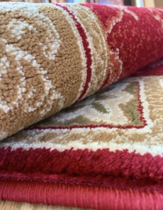 Синтетический ковер Heat-Set 0664A RED - высокое качество по лучшей цене в Украине.