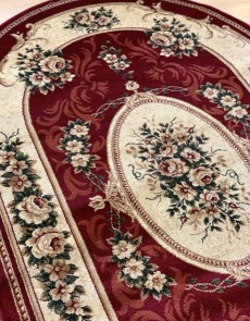 Синтетический ковер Heat-Set 4284А red - высокое качество по лучшей цене в Украине.