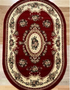 Синтетичний килим Heat-Set 6543A RED - высокое качество по лучшей цене в Украине.