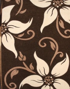 Синтетичний килим Legenda 0331 ромашка коричневий - высокое качество по лучшей цене в Украине.