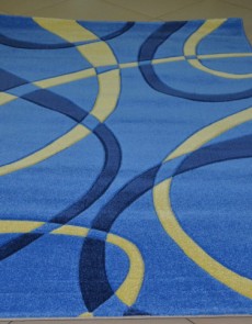 Синтетичний килим Legenda 0353 формула синій - высокое качество по лучшей цене в Украине.