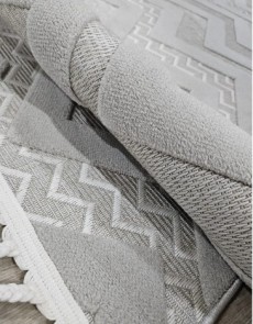 Безворсовая ковровая дорожка DOLCHE 4037B CREAM / L.GREY - высокое качество по лучшей цене в Украине.