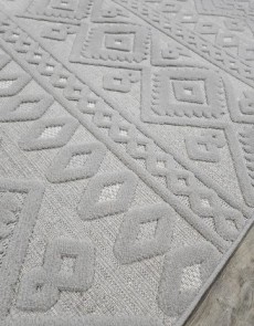 Безворсовая ковровая дорожка DOLCHE 4198A CREAM / L.GREY - высокое качество по лучшей цене в Украине.