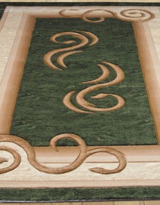 Синтетичний килим Liliya 0517 зелений - высокое качество по лучшей цене в Украине.