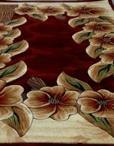 Синтетичний килим Liliya бутон-дерево бордо - высокое качество по лучшей цене в Украине.