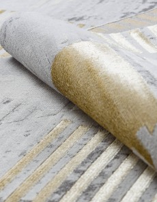 Килим LIRA E1627 grey / gold - высокое качество по лучшей цене в Украине.