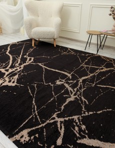 Синтетичний килим LOTUS 114284 black - высокое качество по лучшей цене в Украине.