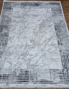 Синтетичний килим MAHAL 04126O WHITE/GREY - высокое качество по лучшей цене в Украине.