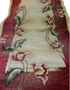 Синтетичний килим Nidal 4616B ivory-d.red - высокое качество по лучшей цене в Украине.