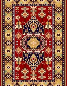Іранський килим Pazirik Touba D.Red - высокое качество по лучшей цене в Украине.