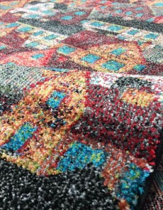 Синтетический ковер Rainbow 14 Colors 4115a Black - высокое качество по лучшей цене в Украине.