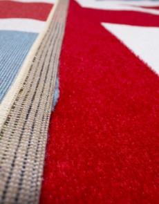 Синтетический ковер Texas 8814A red-blue - высокое качество по лучшей цене в Украине.