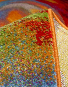 Синтетический ковер Texas Al13A red-orange - высокое качество по лучшей цене в Украине.